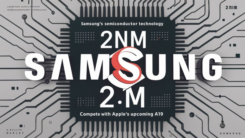 Samsung Working on a 2nm Chip to Compete with Apple's Upcoming A19