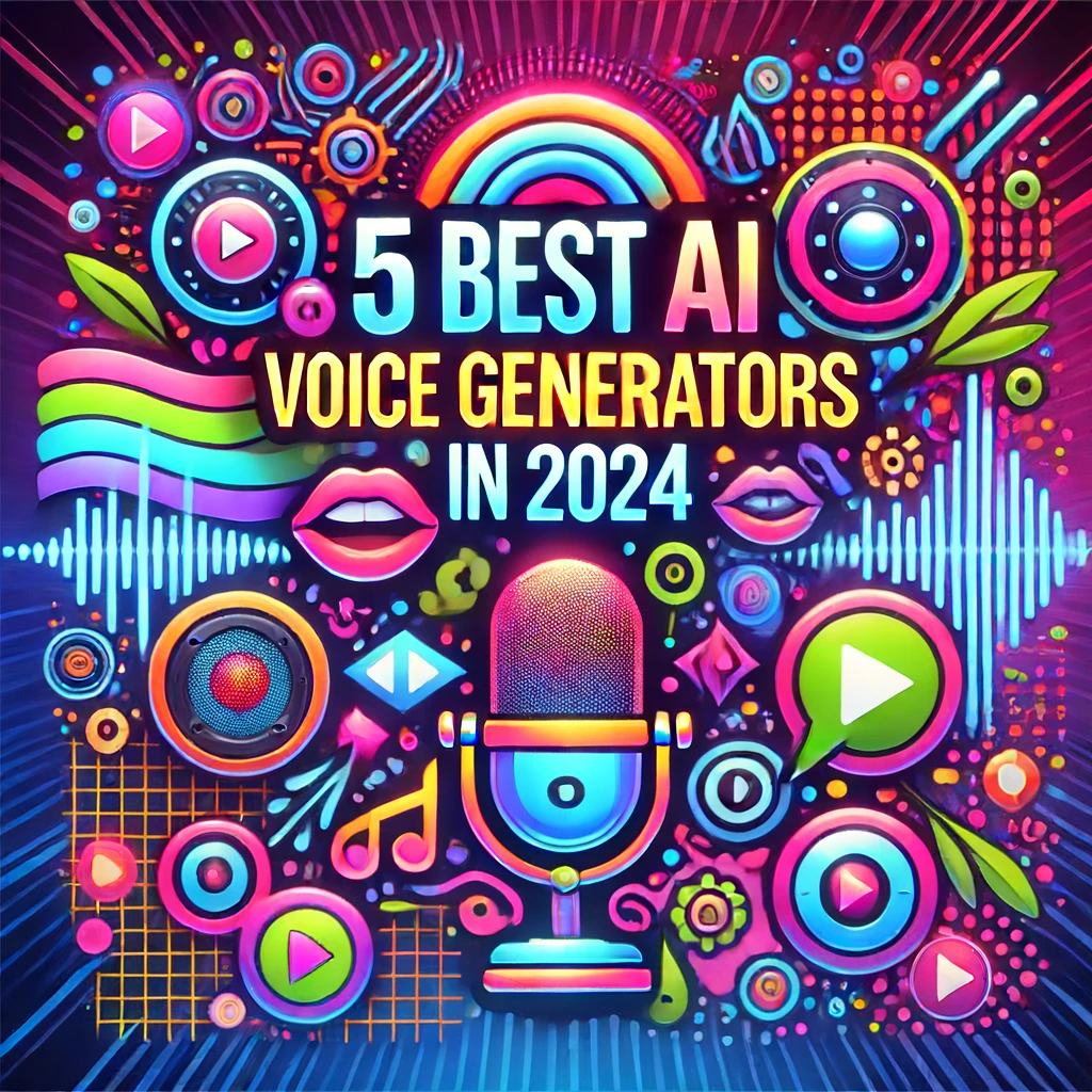 5 Best AI Voice Generators in 2024