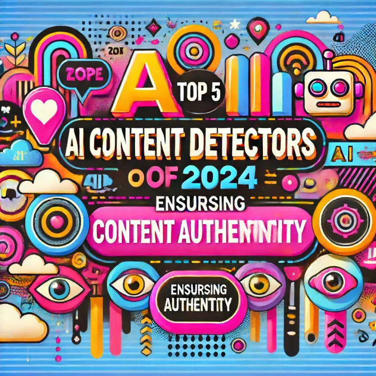 Top 5 AI Content Detectors of 2024