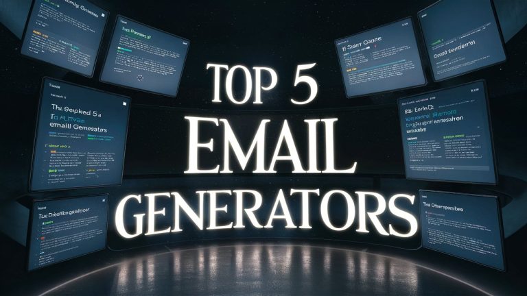 5 Best AI Email Generators of 2024